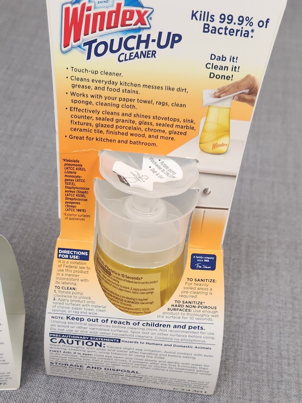 Windex Antibacterial Multi-Surface Touch-Up Cleaner Fresh Scent & Citrus Lot - Picture 6 of 6